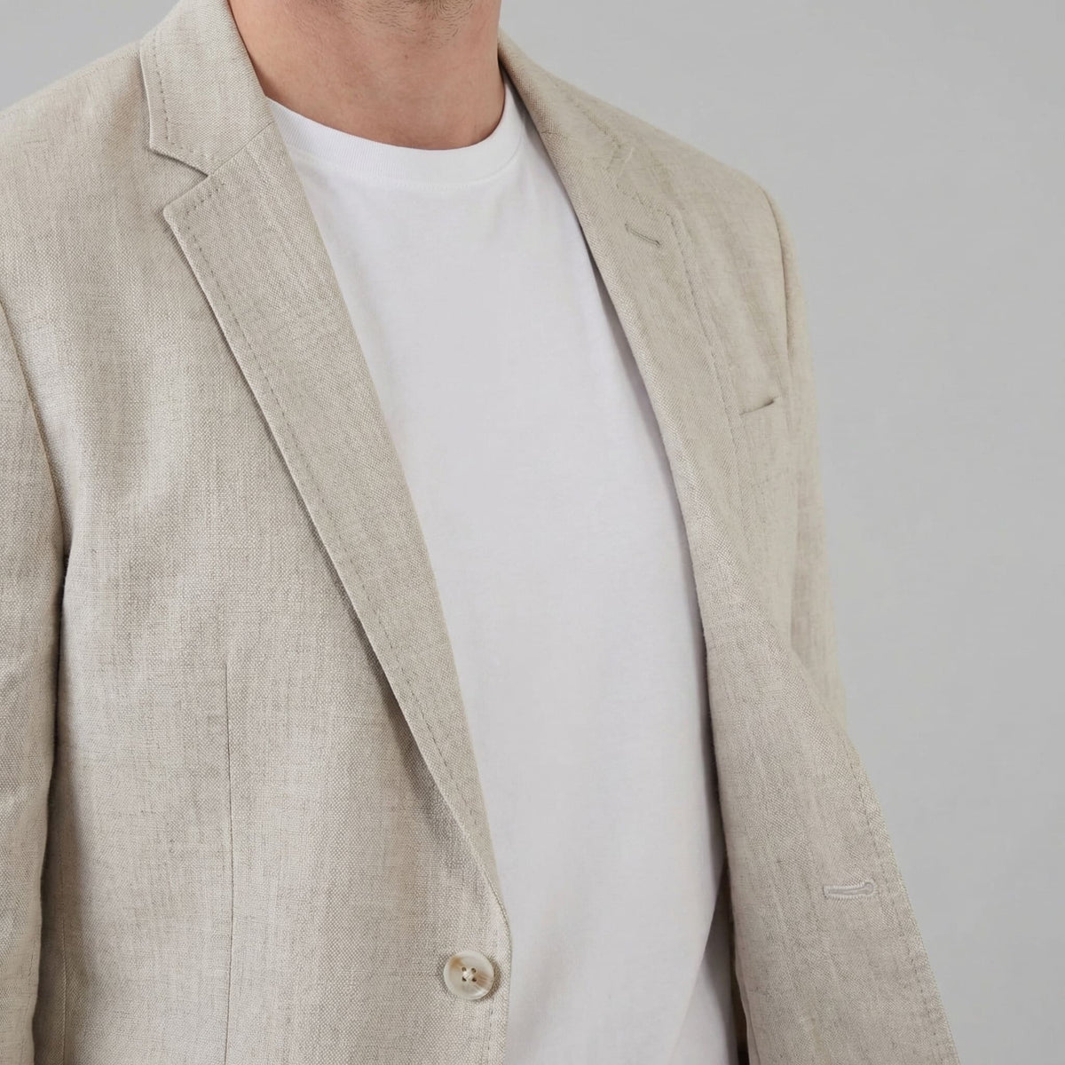 Gannon Lightweight Linen Blazer