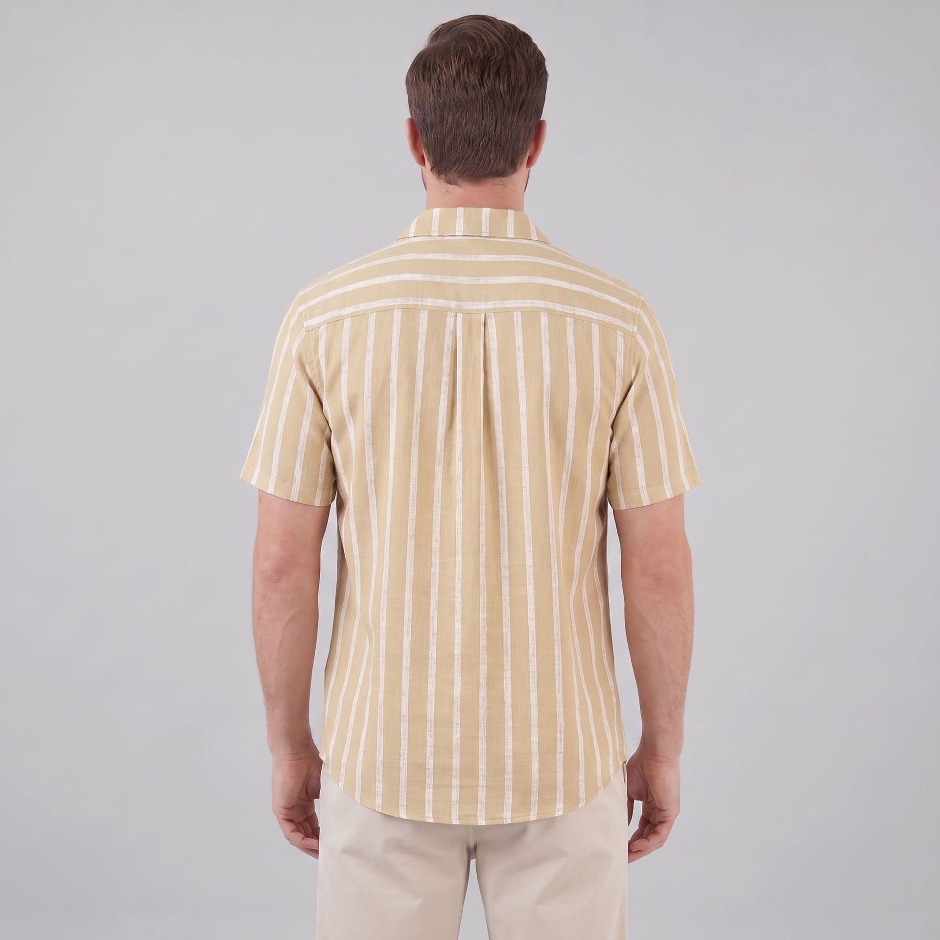 Judah Linen Blend Camp Collar Shirt
