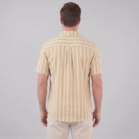 Judah Linen Blend Camp Collar Shirt