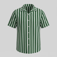 Judah Linen Blend Camp Collar Shirt