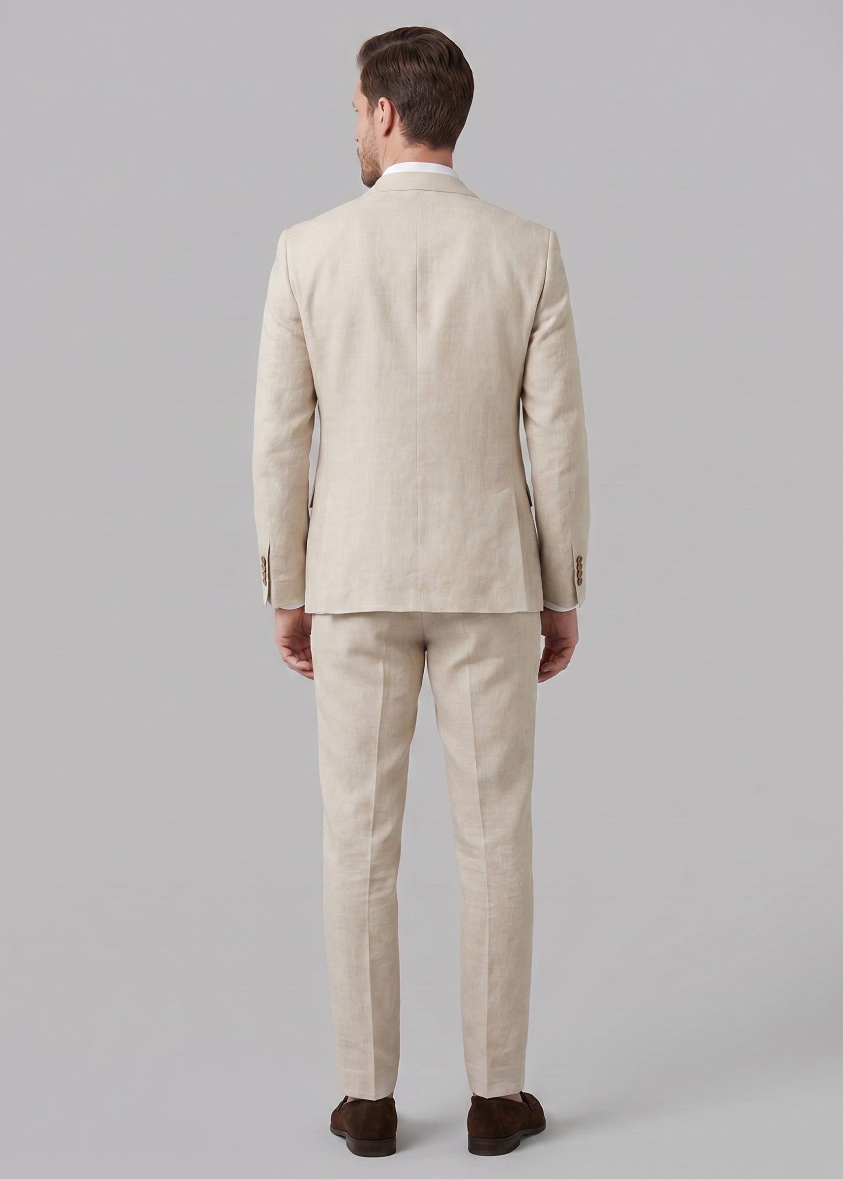 Chandler Linen Blend Wedding Suit