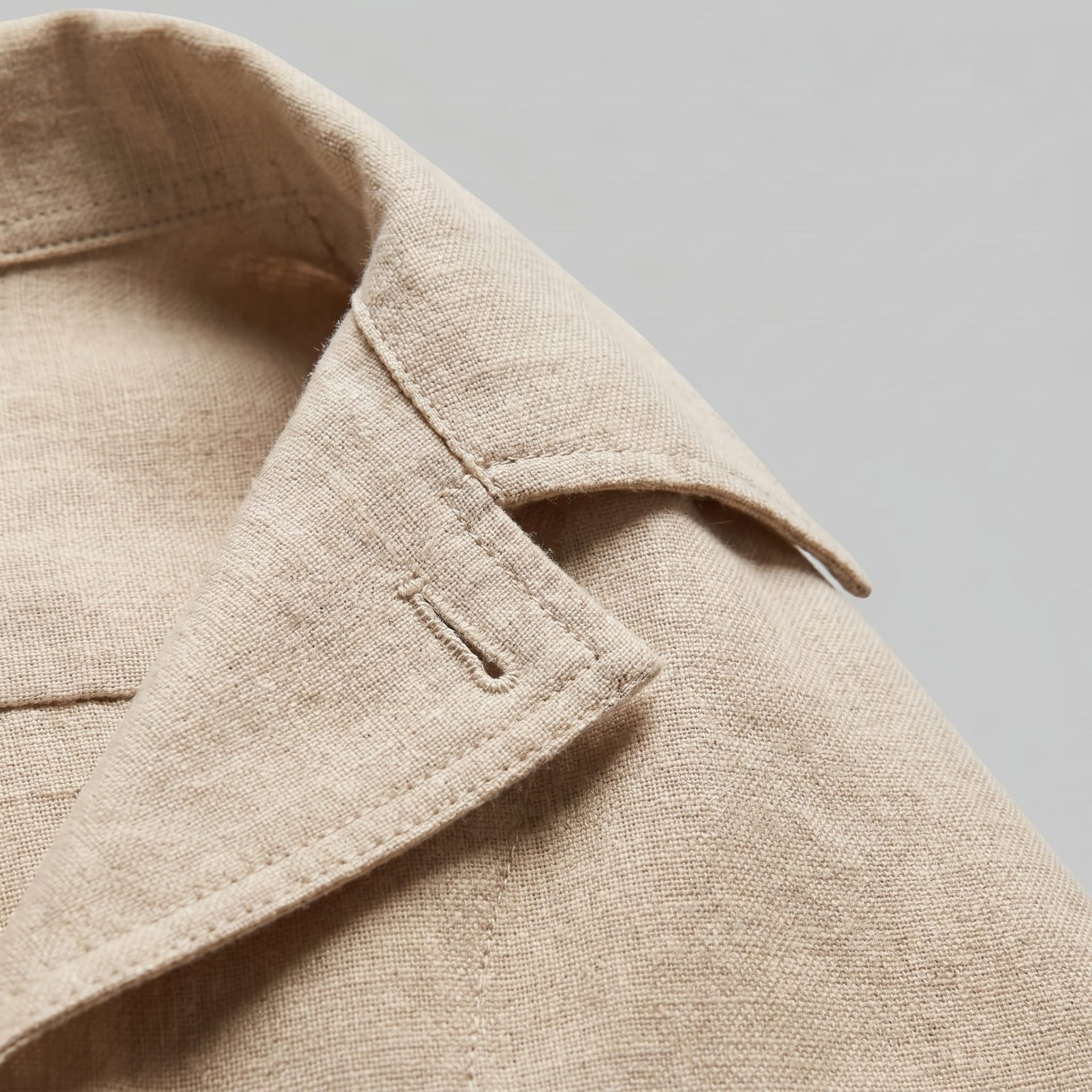 Clayton Linen Camp Collar Shirt and Shorts Set