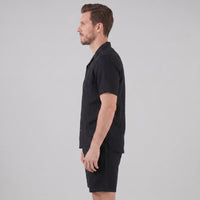 Clayton Linen Camp Collar Shirt and Shorts Set