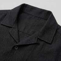 Clayton Linen Camp Collar Shirt and Shorts Set