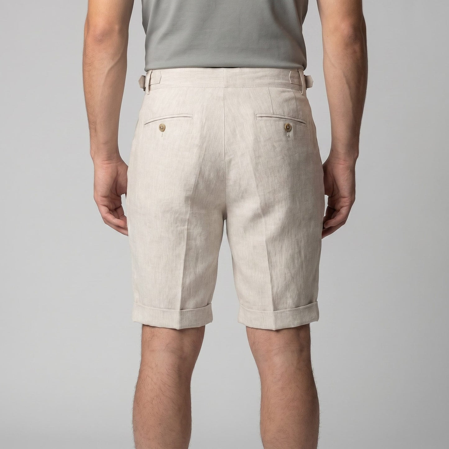 Emory Adjustable Waist Linen Shorts_3