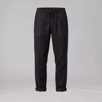 Sinclair Pleated Linen Blend Pants