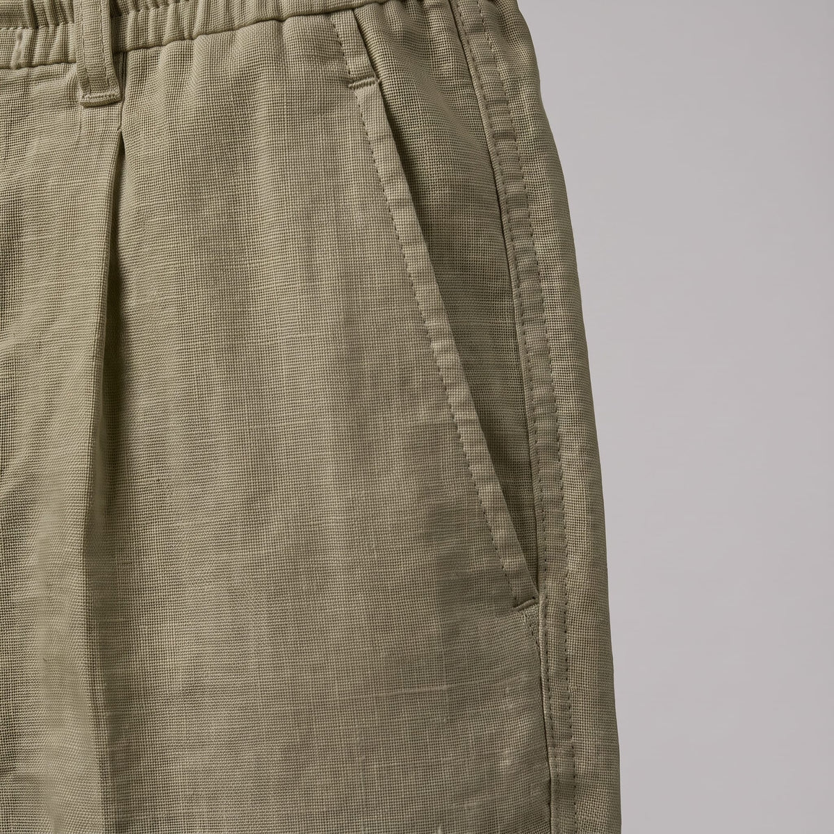 Sinclair Pleated Linen Blend Pants