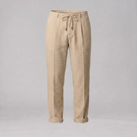 Sinclair Pleated Linen Blend Pants