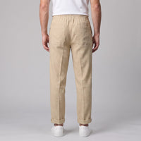 Sinclair Pleated Linen Blend Pants