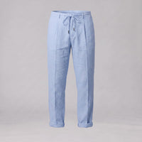 Sinclair Pleated Linen Blend Pants