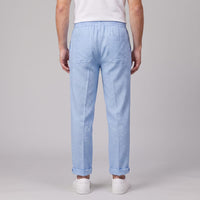 Sinclair Pleated Linen Blend Pants