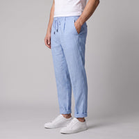 Sinclair Pleated Linen Blend Pants