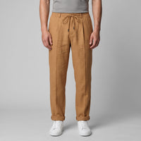 Sinclair Pleated Linen Blend Pants