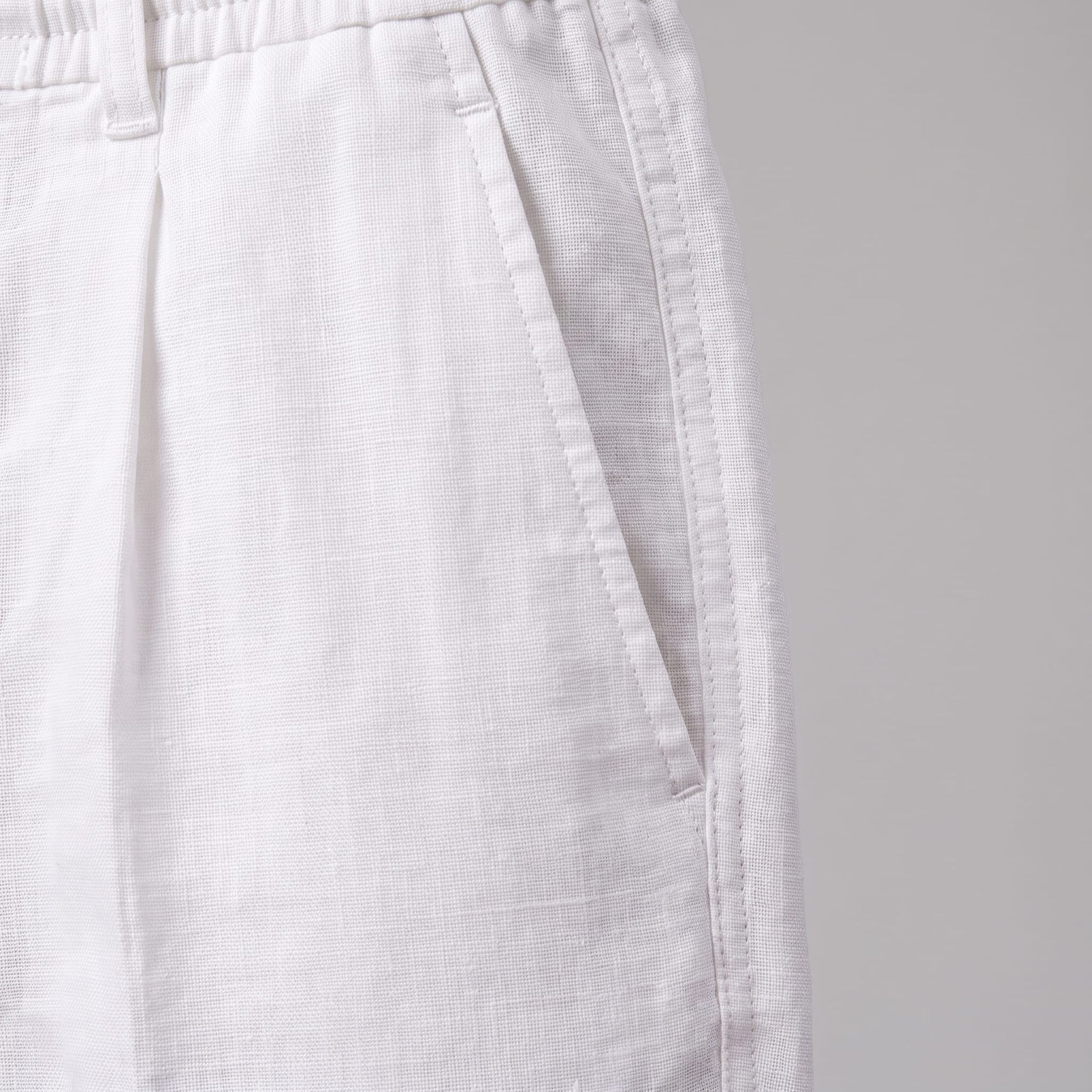 Sinclair Pleated Linen Blend Pants