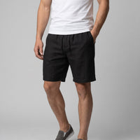 Everard Linen Blend Drawstring Shorts
