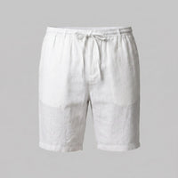 Everard Linen Blend Drawstring Shorts