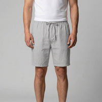 Everard Linen Blend Drawstring Shorts