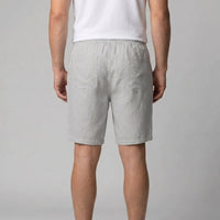 Everard Linen Blend Drawstring Shorts