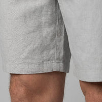 Everard Linen Blend Drawstring Shorts