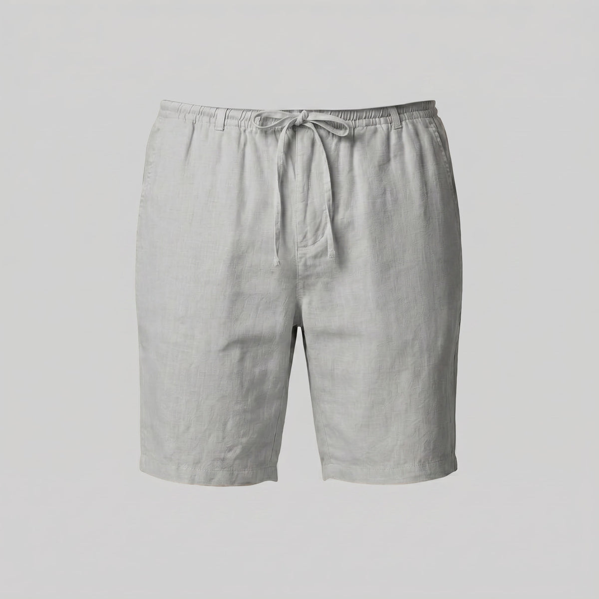 Everard Linen Blend Drawstring Shorts