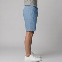 Everard Linen Blend Drawstring Shorts