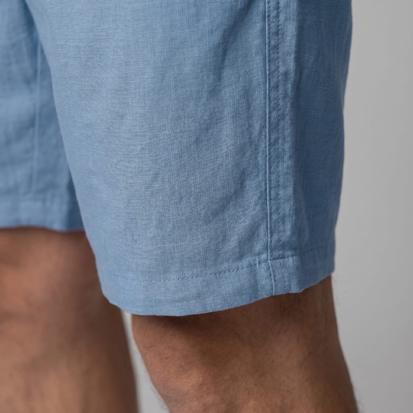 Everard Linen Blend Drawstring Shorts_24