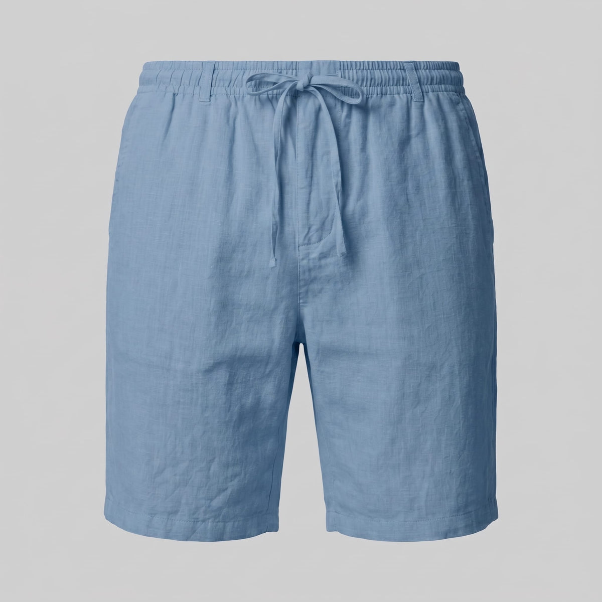 Everard Linen Blend Drawstring Shorts