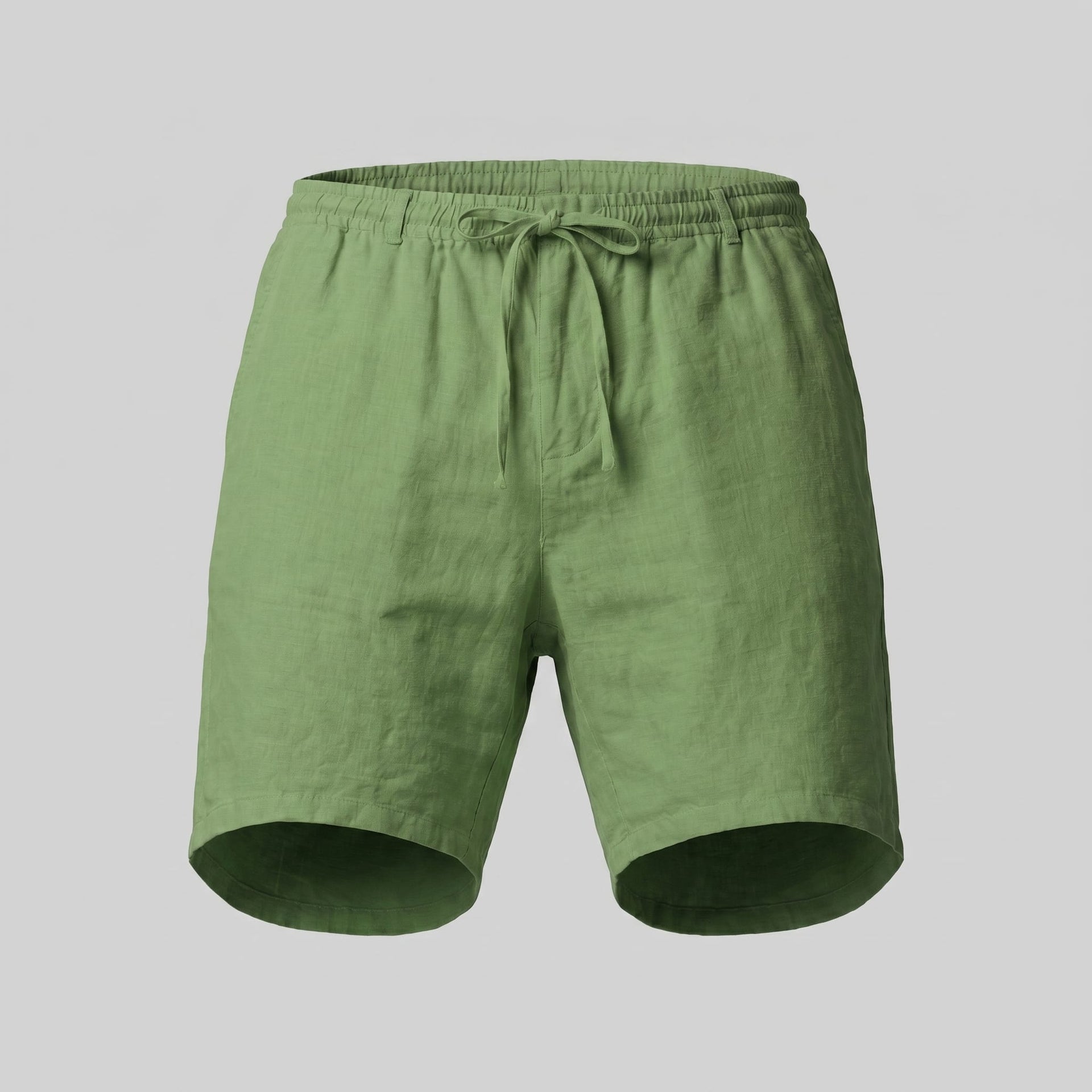 Everard Linen Blend Drawstring Shorts
