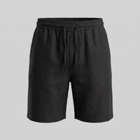 Everard Linen Blend Drawstring Shorts