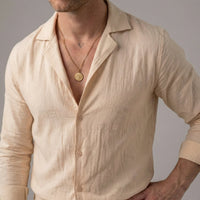 Colby Relaxed Fit Linen Shirt and Pants Set