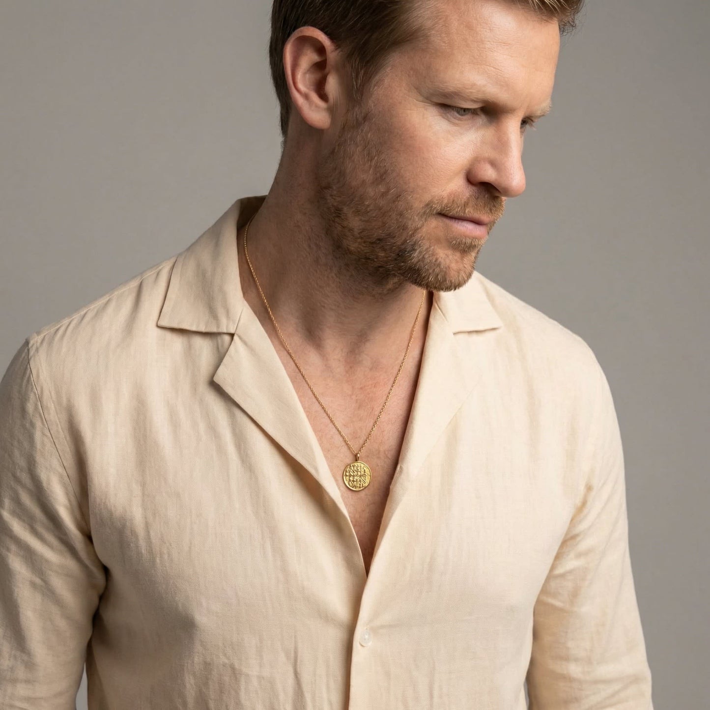 Colby Relaxed Fit Linen Shirt and Pants Set_4