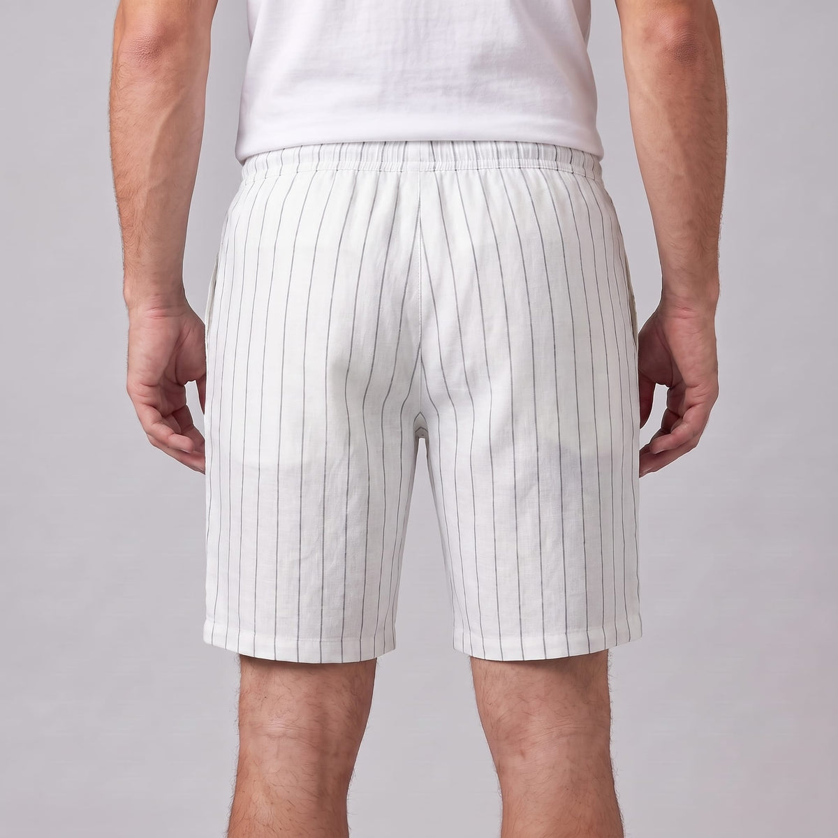 Fairbanks Linen Blend Pinstripe Shorts_21