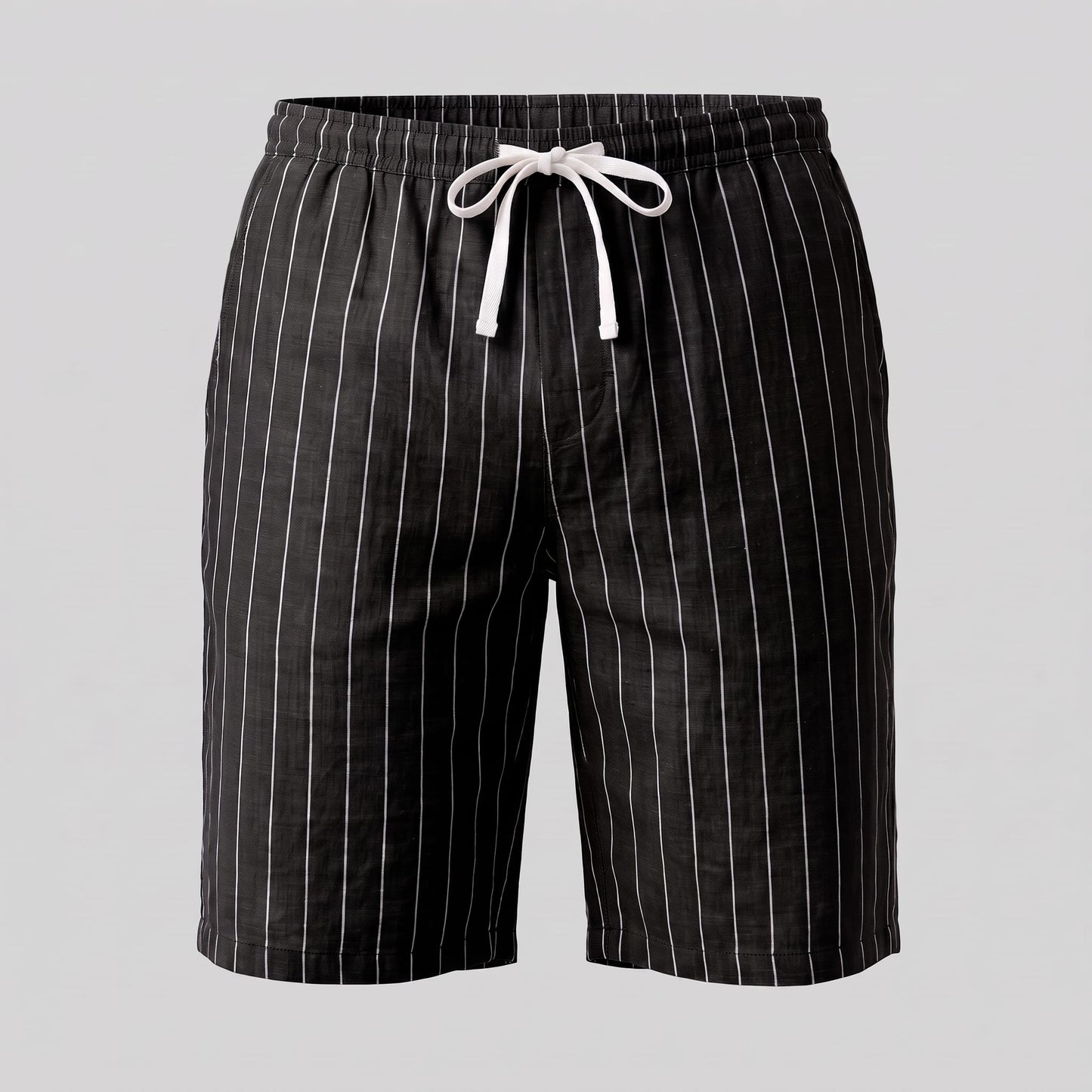 Fairbanks Linen Blend Pinstripe Shorts_26