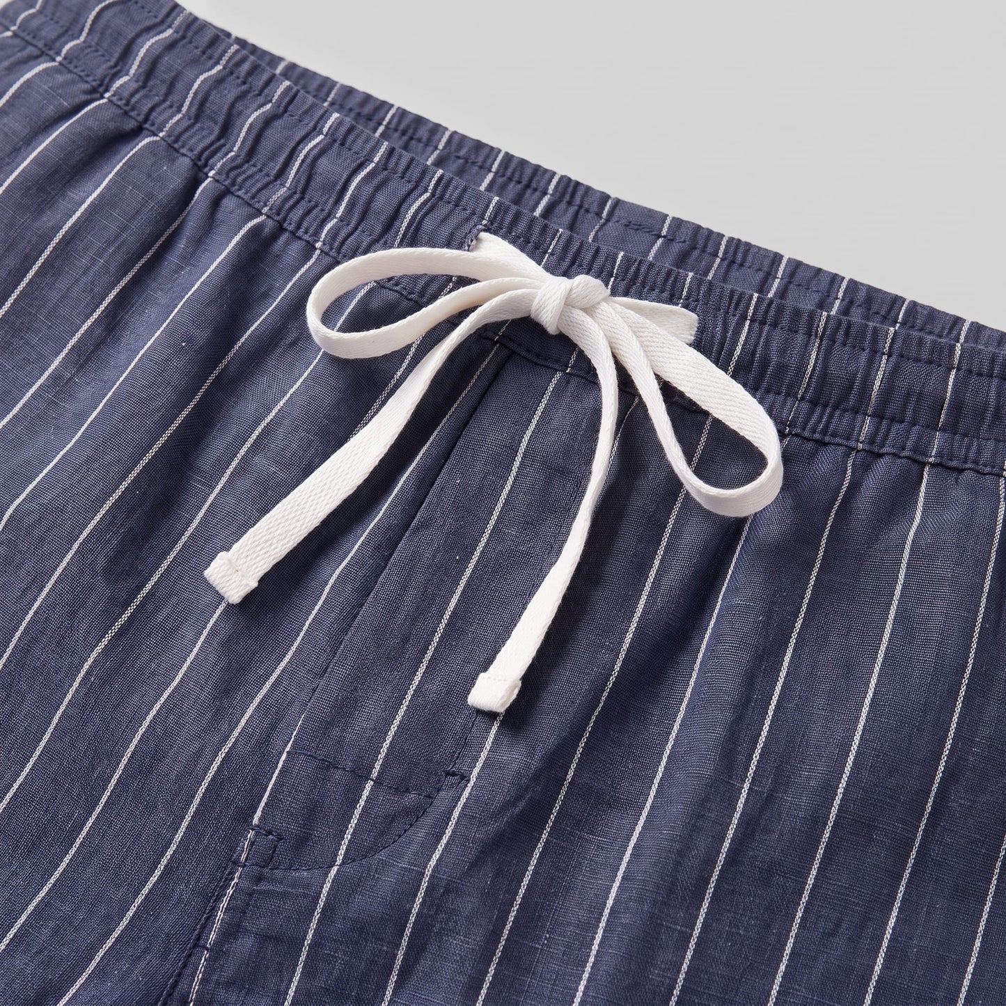 Fairbanks Linen Blend Pinstripe Shorts_35
