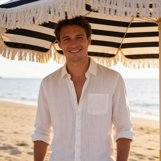 Kane Relaxed Fit Linen Shirt_1