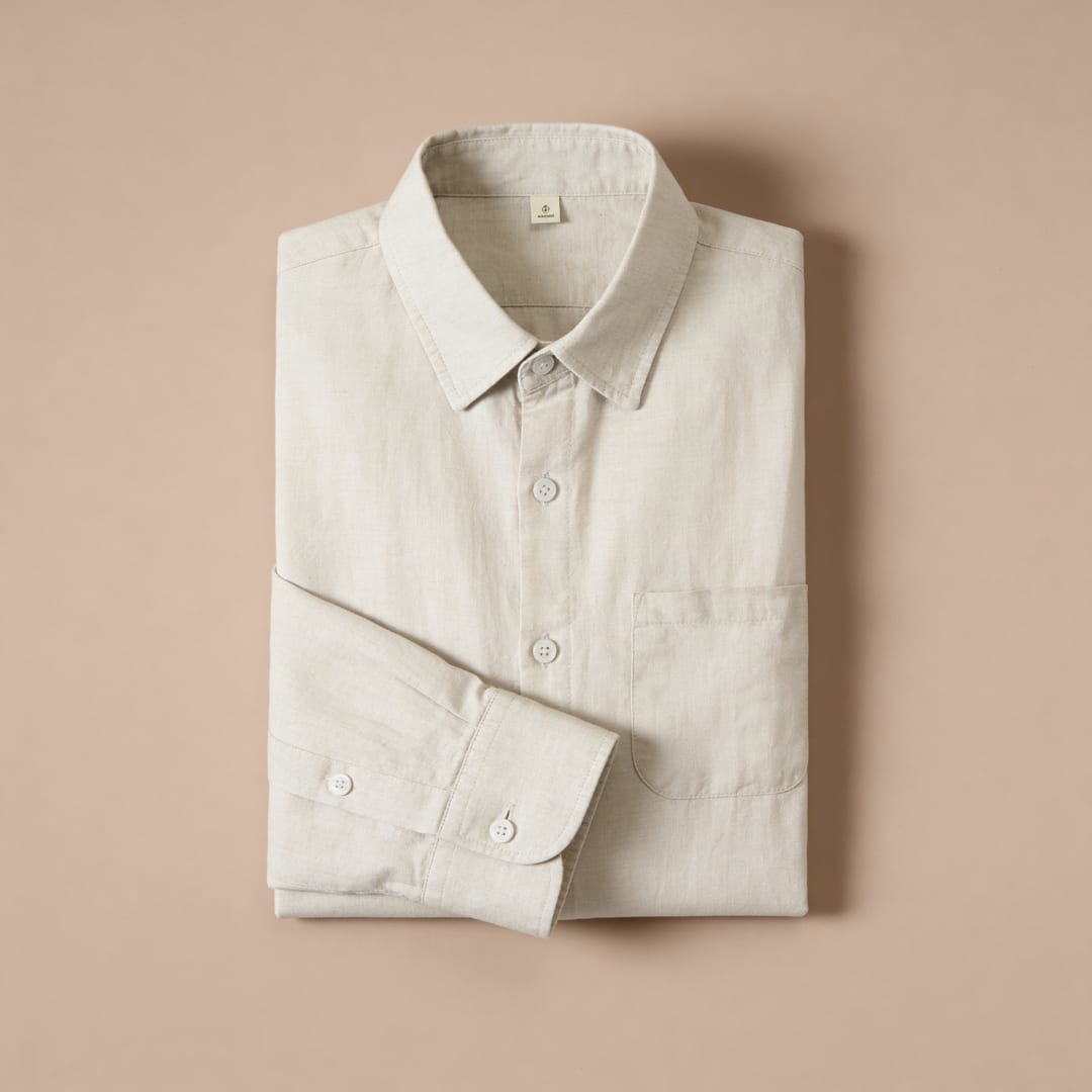 Kane Relaxed Fit Linen Shirt_11
