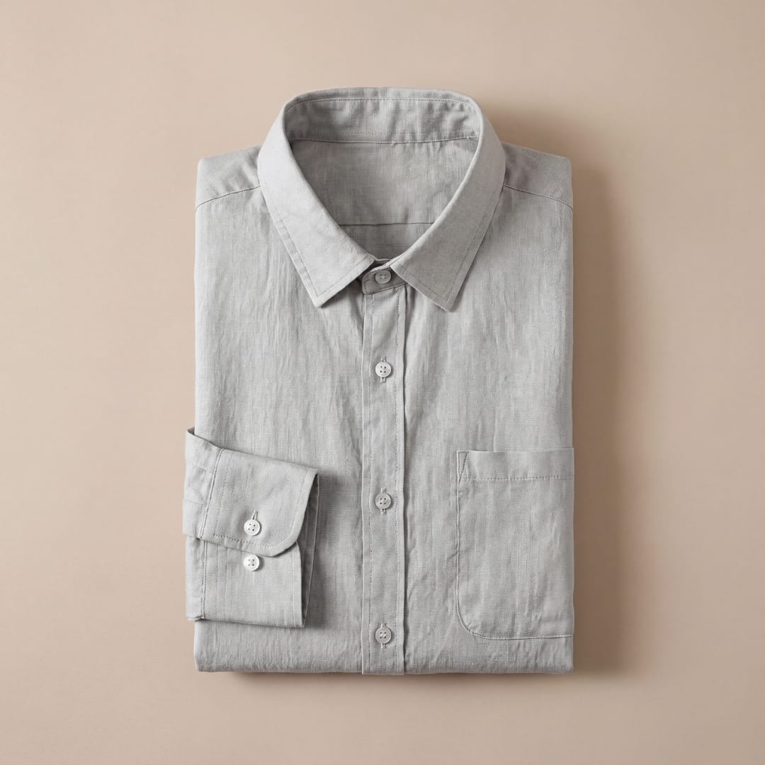 Kane Relaxed Fit Linen Shirt_14