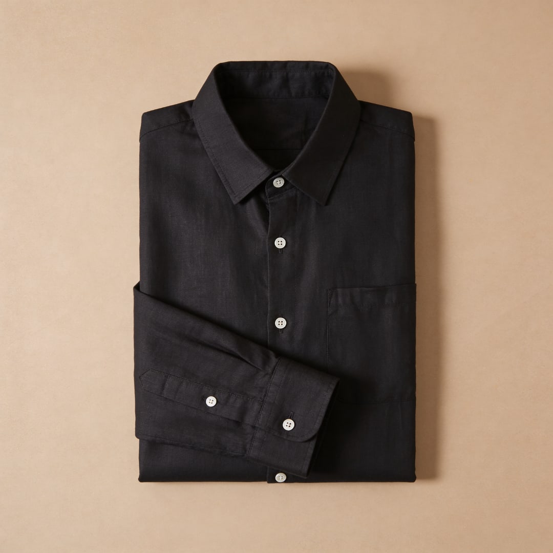 Kane Relaxed Fit Linen Shirt_17