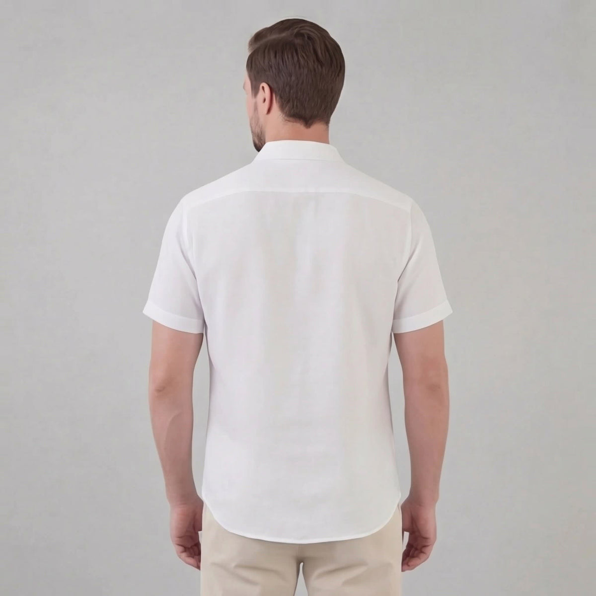 Keaton Linen Blend Short Sleeve Shirt_18