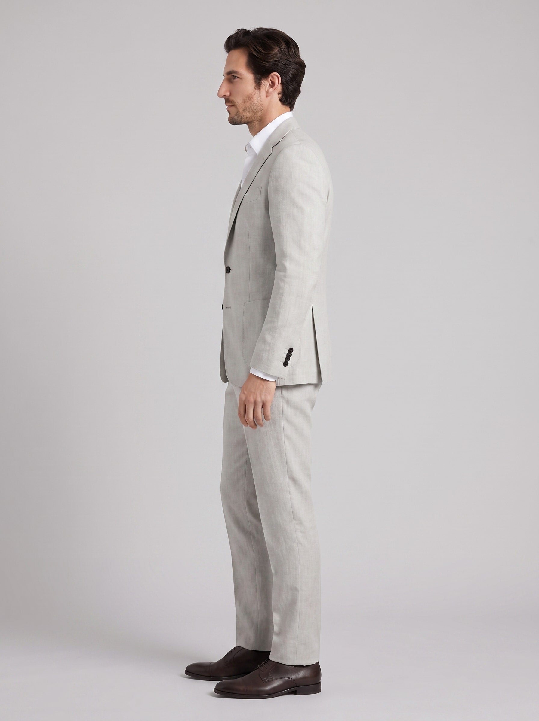 Hensley Linen Slim Fit Suit