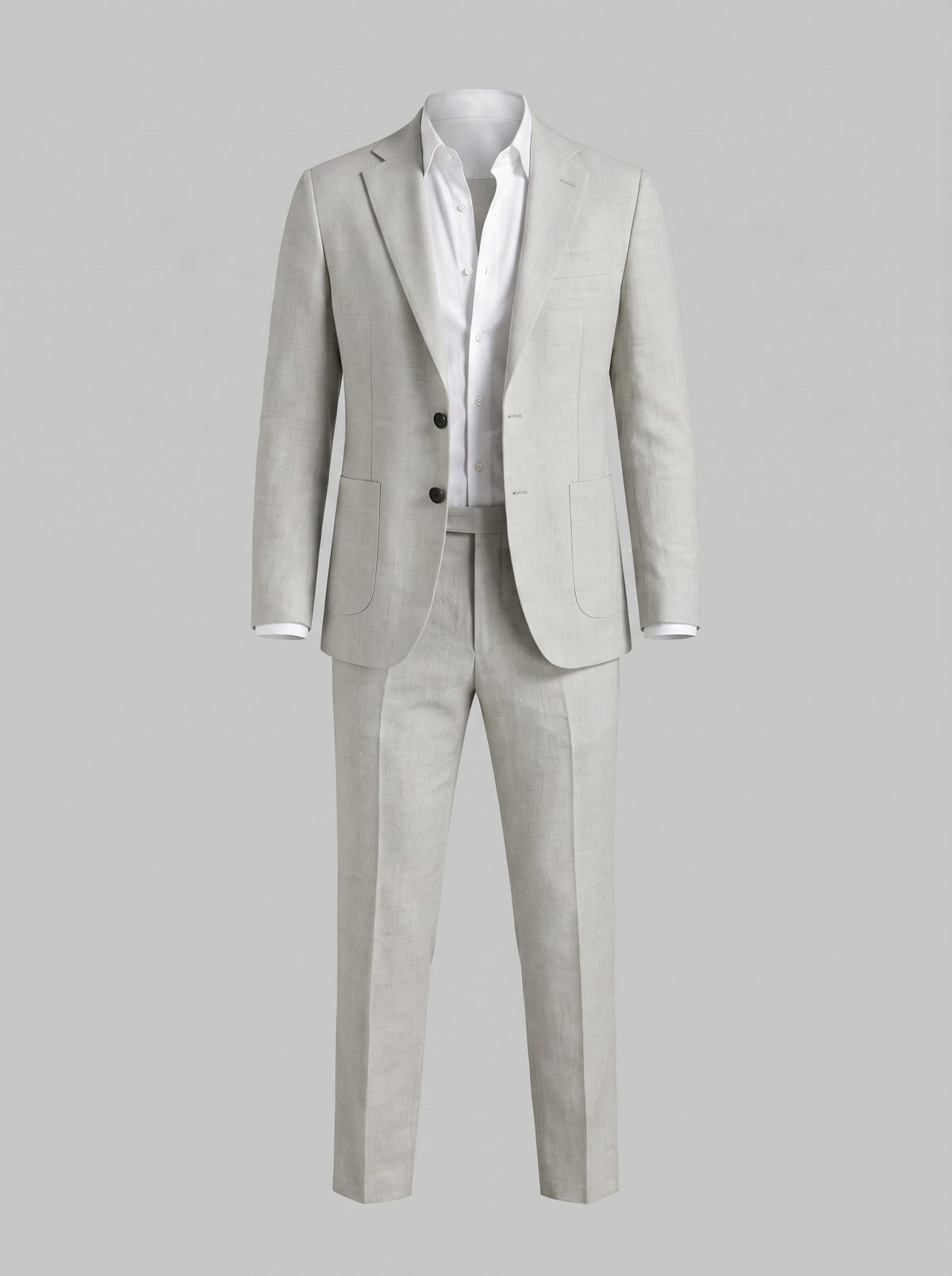 Hensley Linen Slim Fit Suit