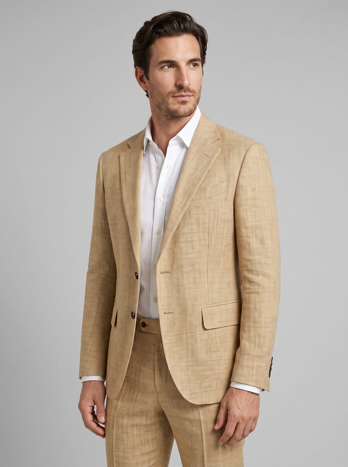 Hensley Linen Slim Fit Suit_22