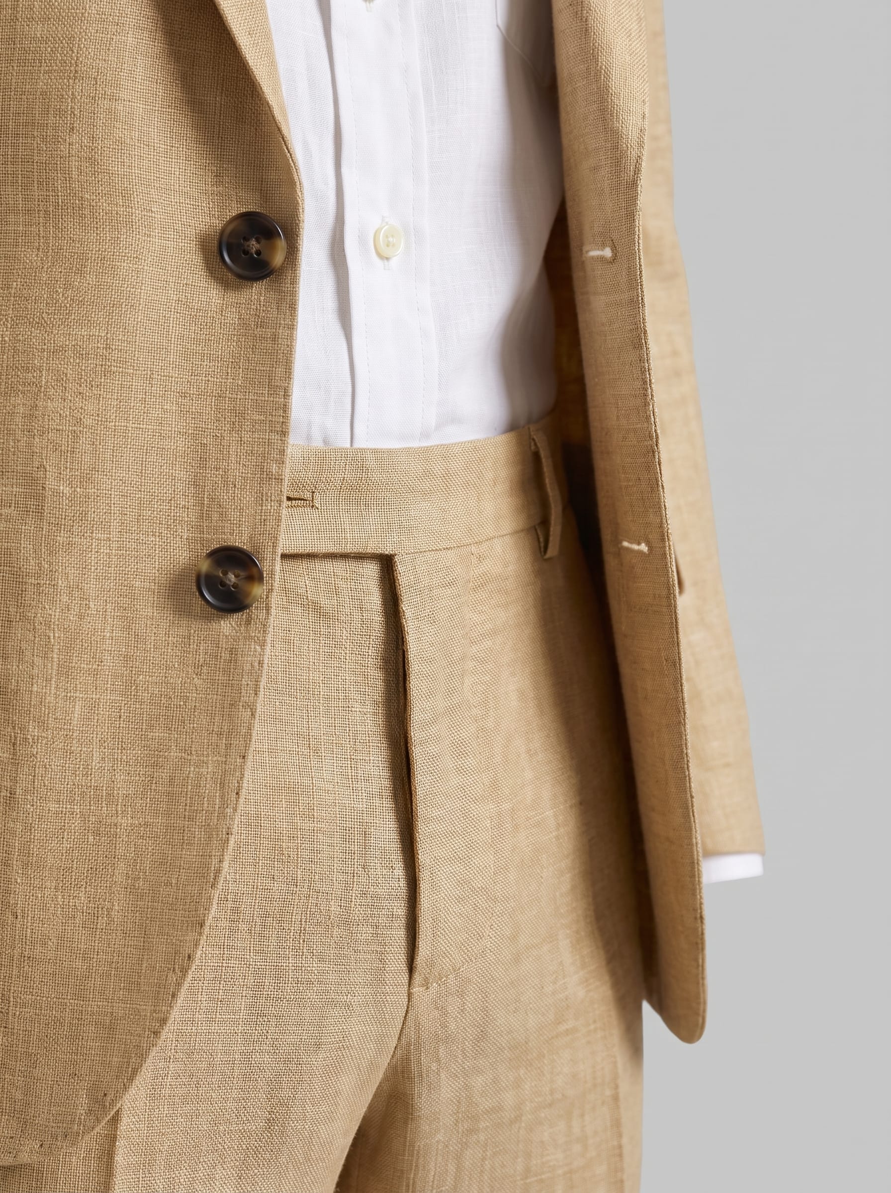 Hensley Linen Slim Fit Suit
