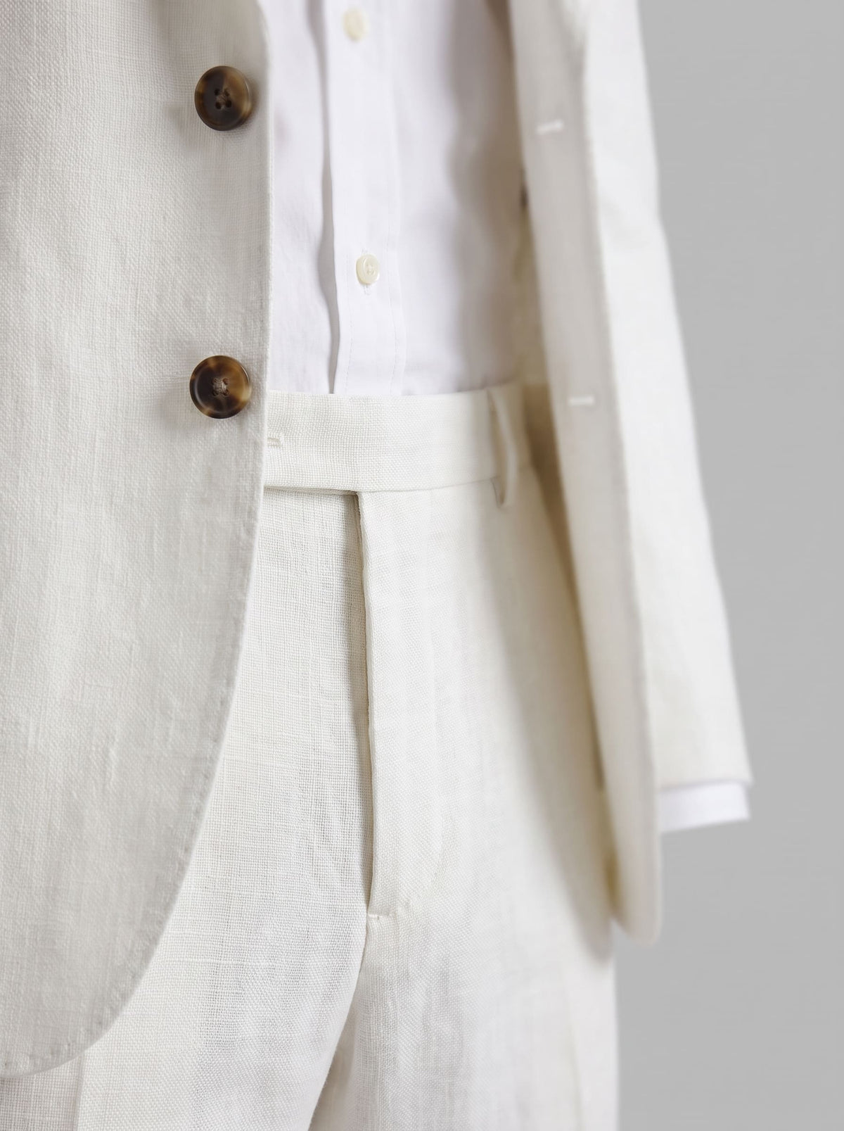 Hensley Linen Slim Fit Suit