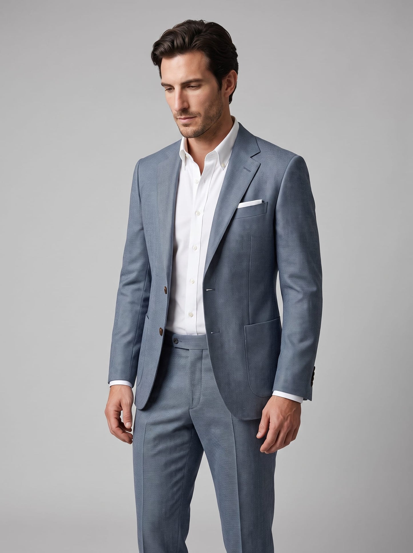 Hensley Linen Slim Fit Suit_6