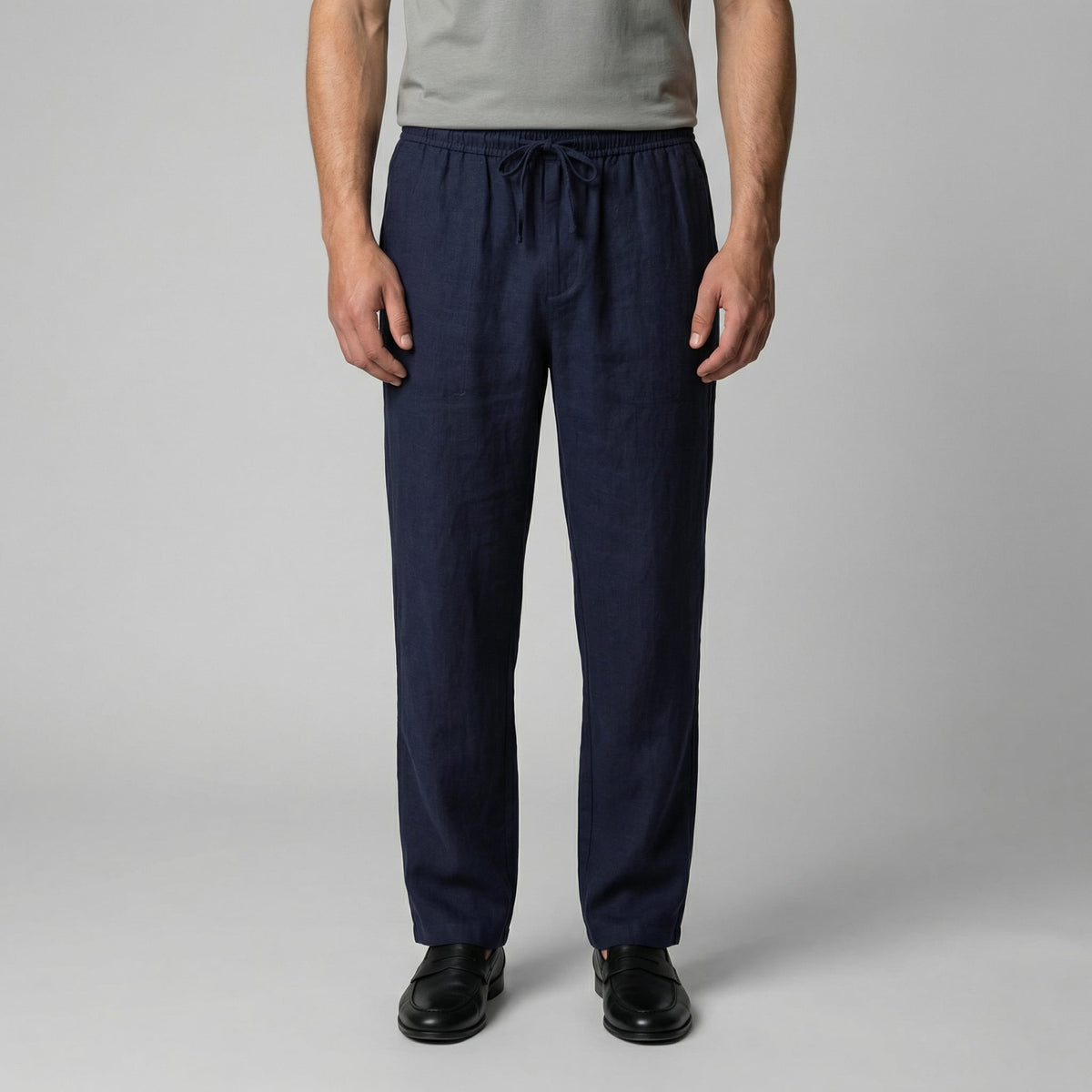 Solomon Linen Drawstring Pants