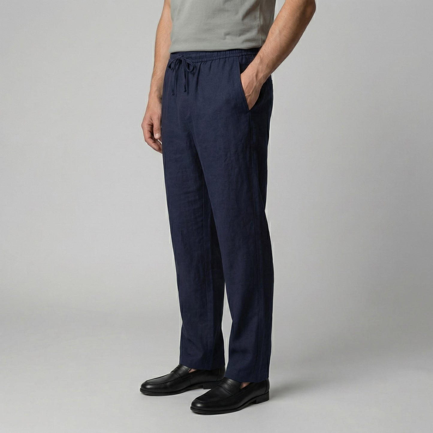 Solomon Linen Drawstring Pants_16