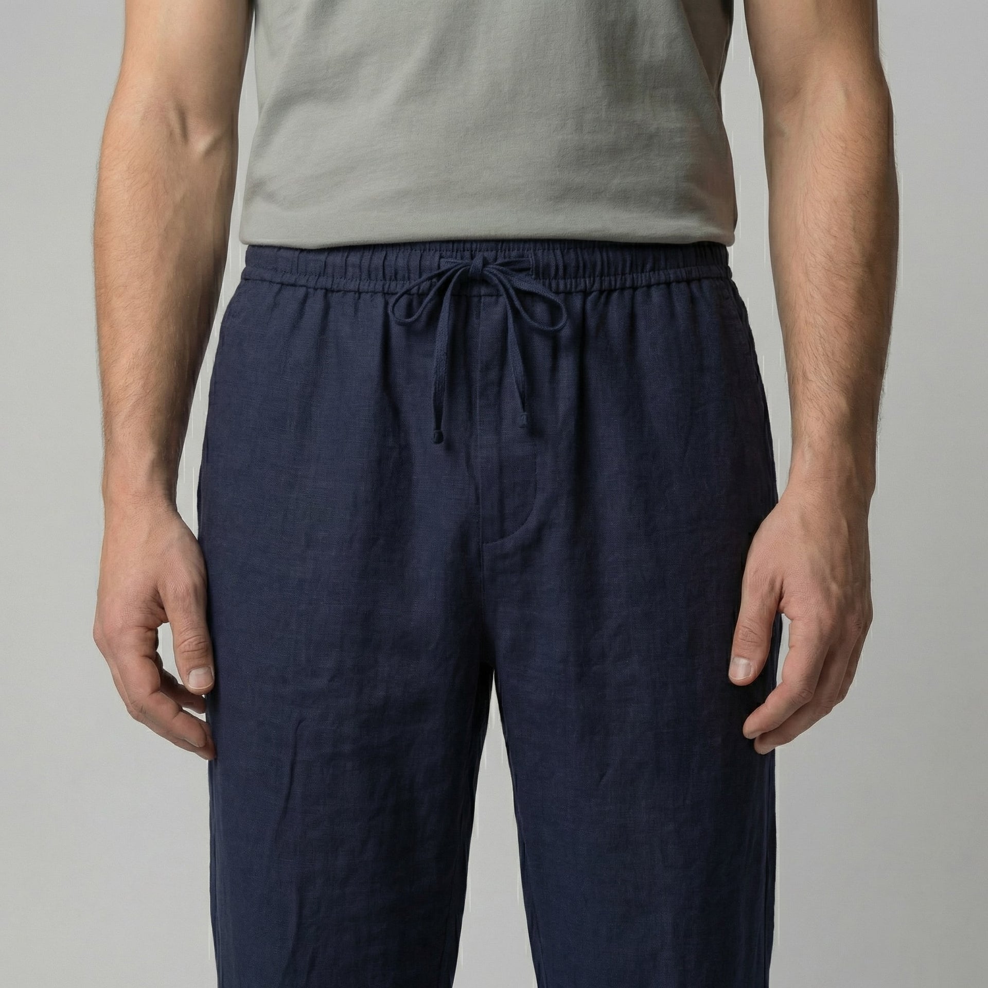 Solomon Linen Drawstring Pants