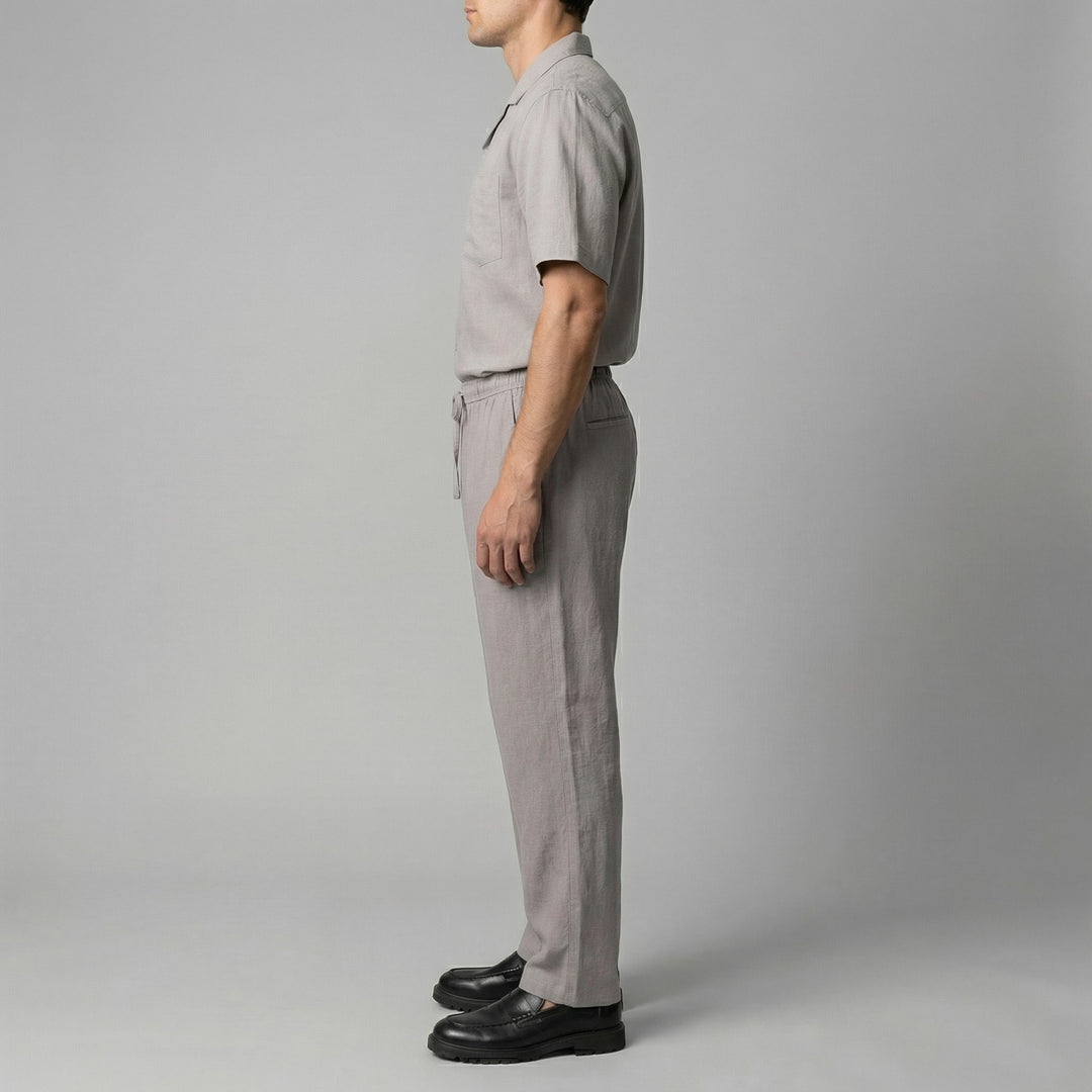 Solomon Linen Drawstring Pants