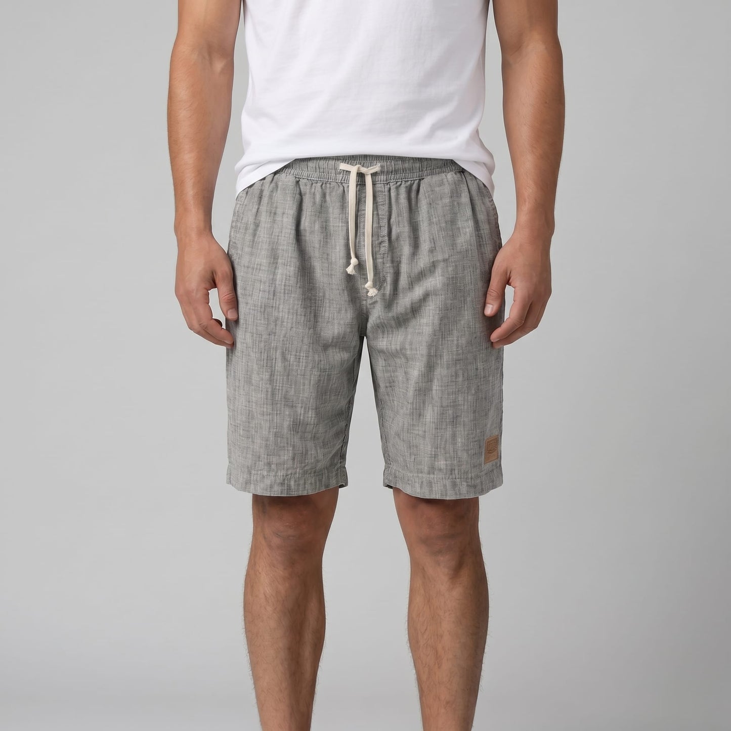 Fairfax Lightweight Linen Beach Shorts_1